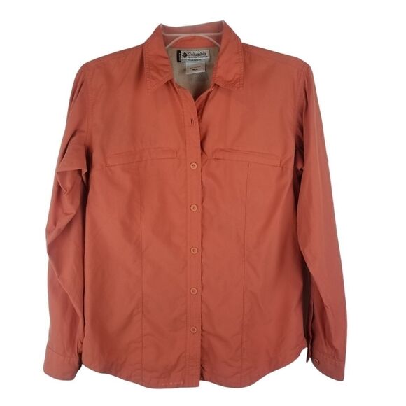 COLUMBIA SPORTSWEAR COMPANY. WOMANS SIZE S. LIGHT ORANGE. - Picture 1 of 16
